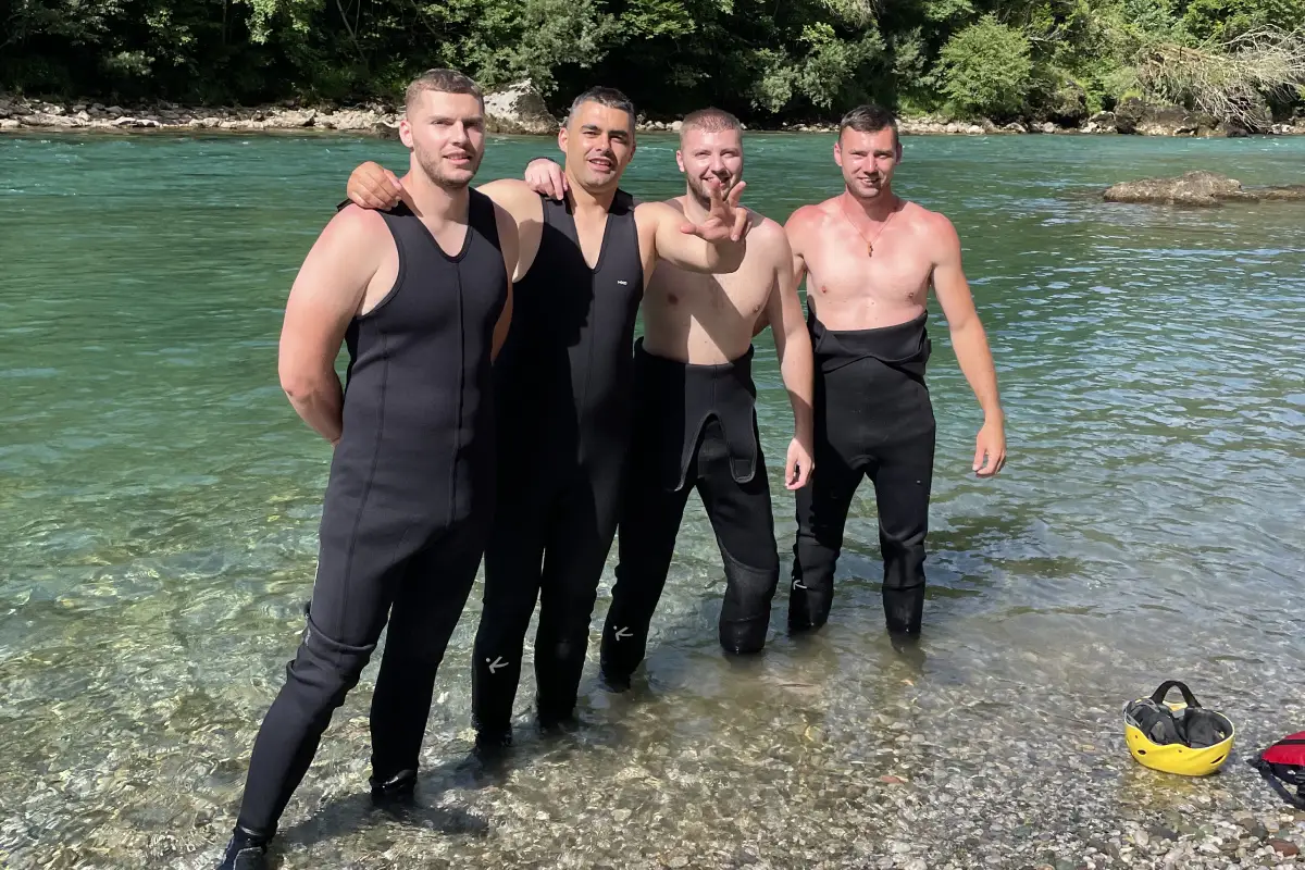 Rafting Tara Foča - ekipa na rijeci Tari 6